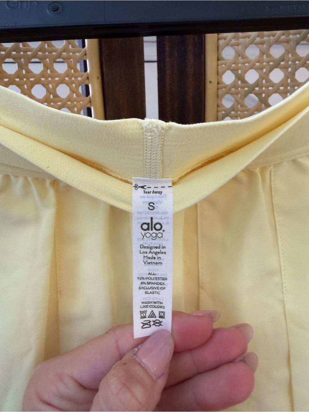 Alo NEVER WORN Yellow Two-Piece Tennis Set - Picture 6 of 8